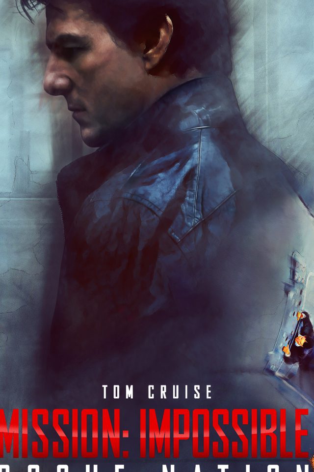 Tom Cruise Mission Impossible Rogue Film Poster Android wallpaper