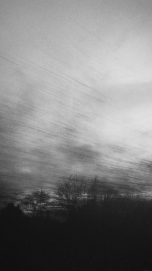 Train Nature Dark View Bokeh Android wallpaper