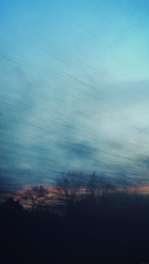 Train Nature View Bokeh Android wallpaper