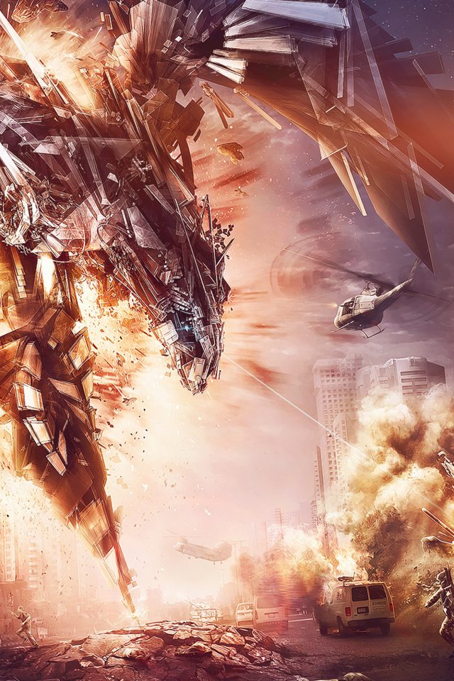 Transformers Artwork Film Illustration Blue Android wallpaper