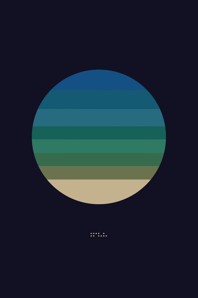 Tycho Art Cover Music Blue Illust Minimal Android wallpaper