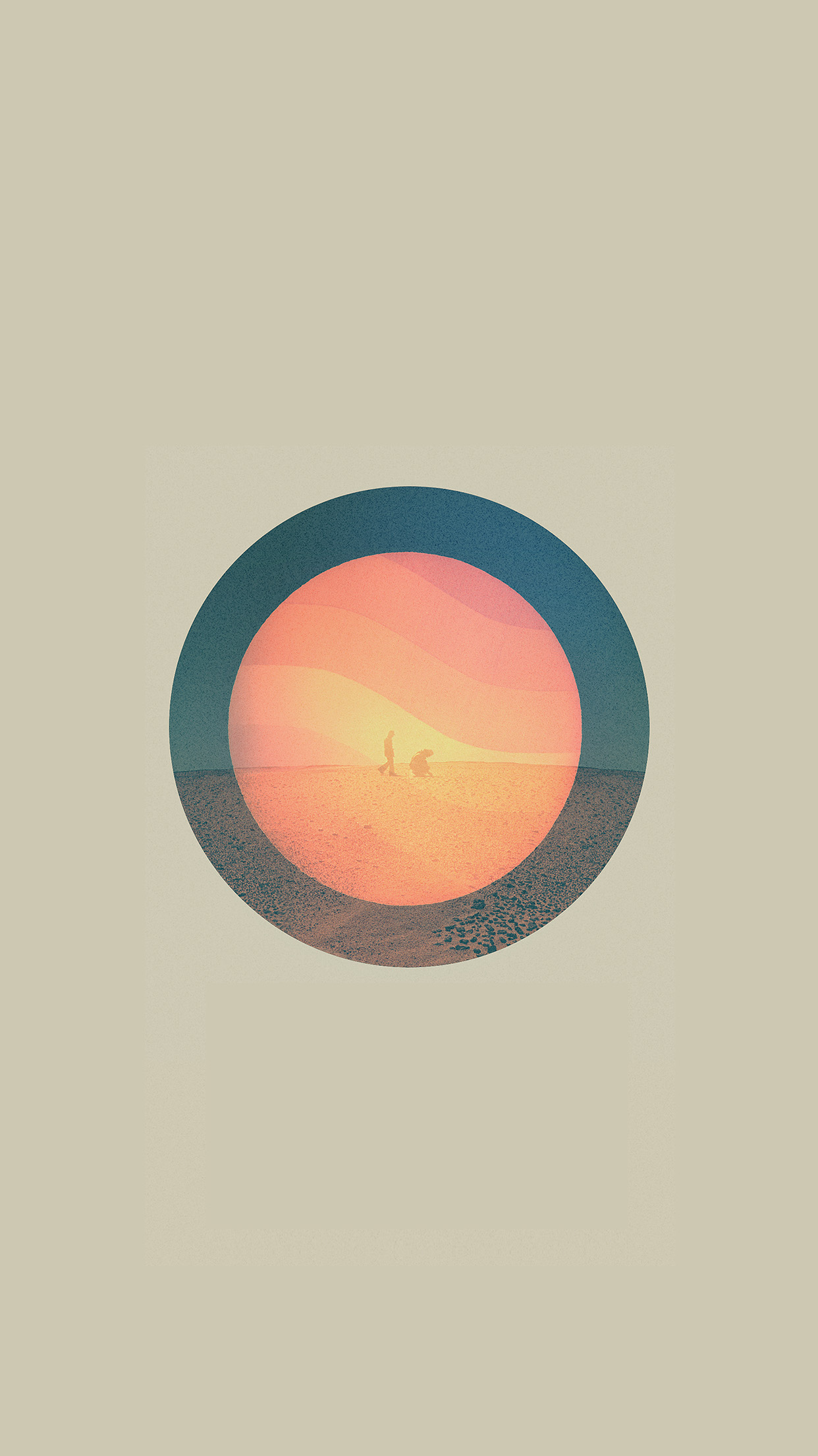 Tycho Poster Art Music Illust Simple Android wallpaper