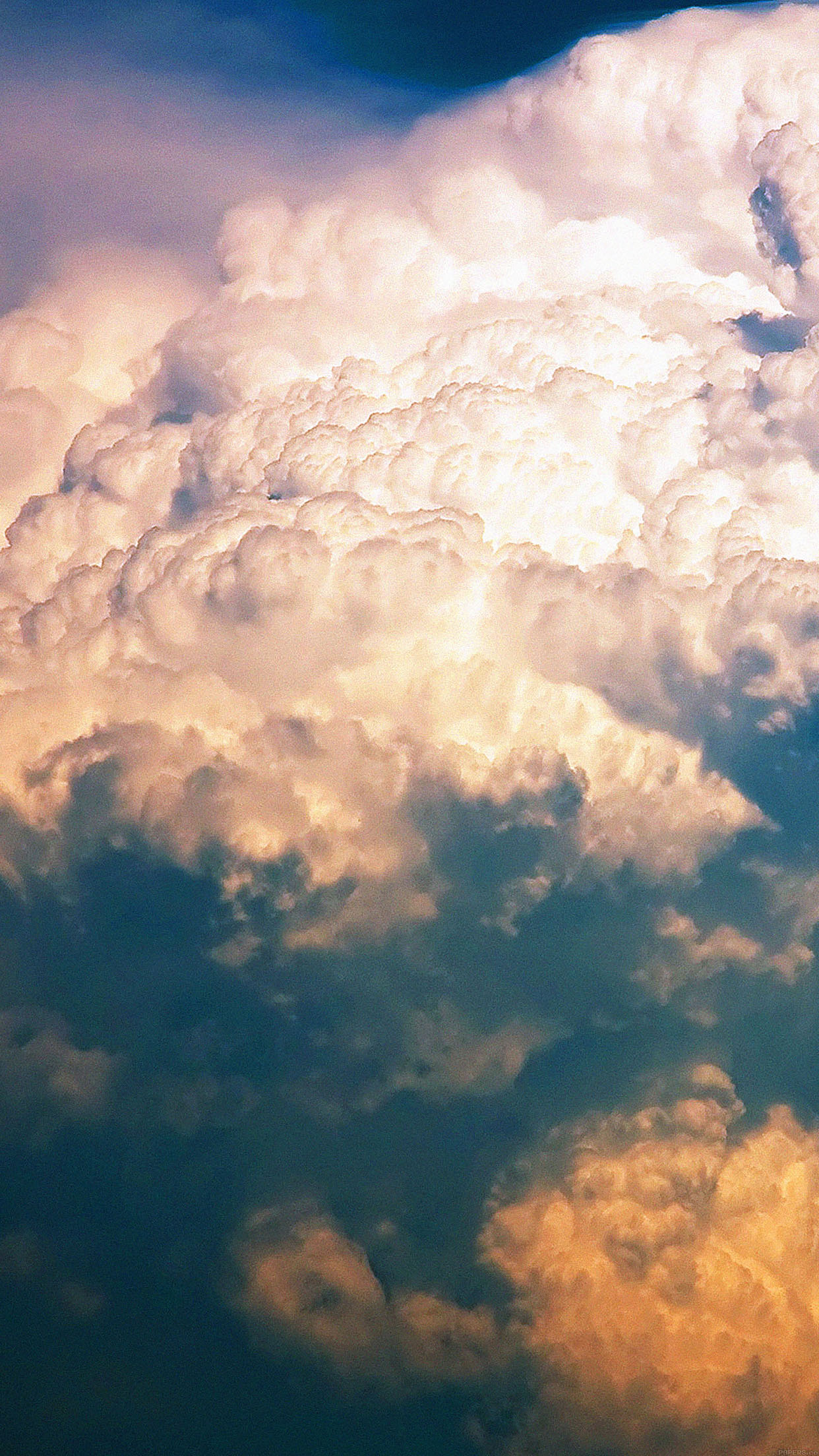 Up In The Sky Cloud Nature Android wallpaper