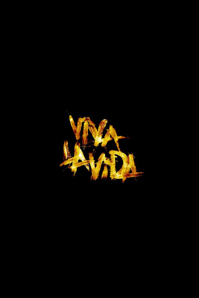 Viva La Vida Logo Music Art Android wallpaper