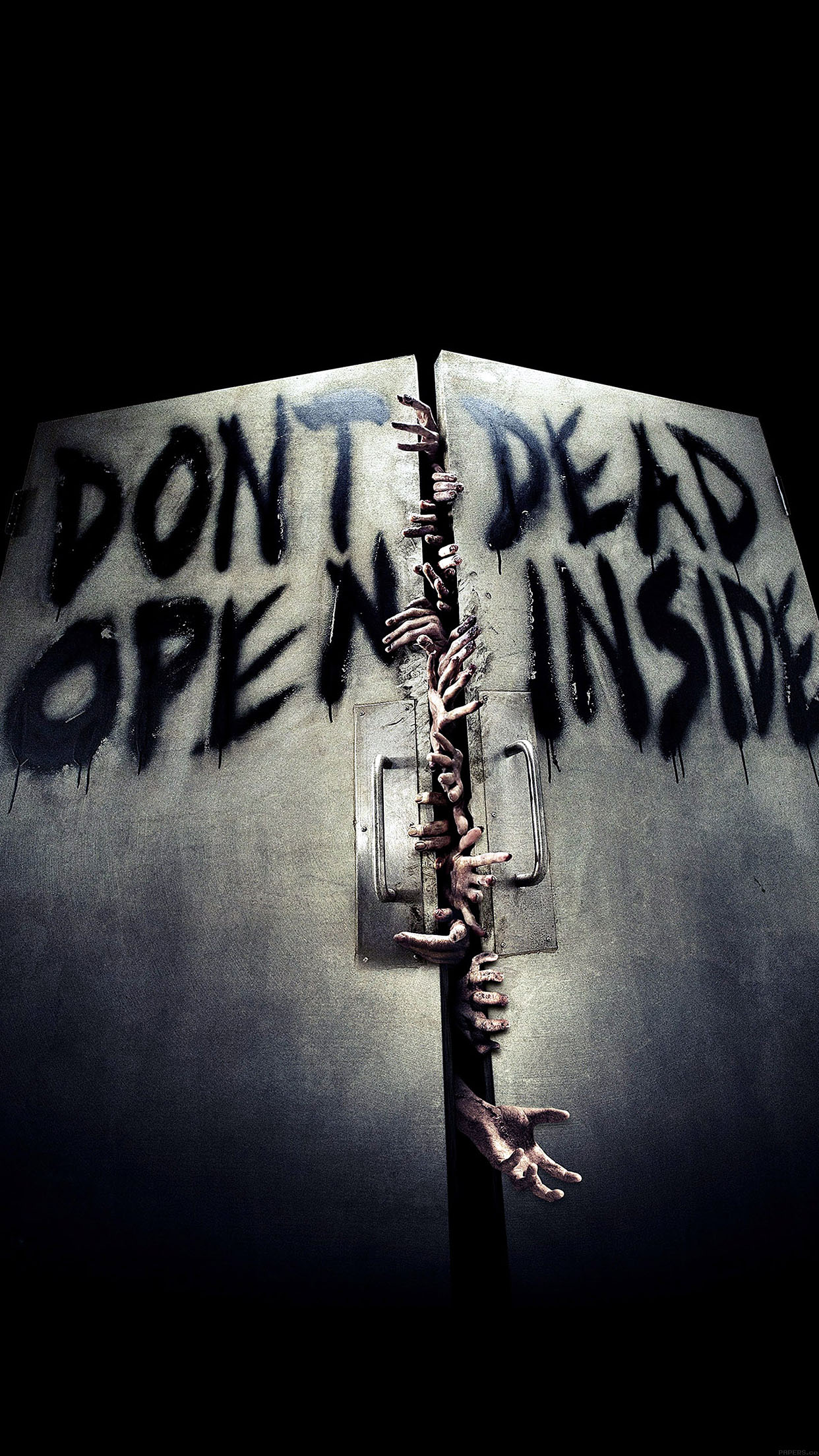 Walking Dead Inside Film Art Android wallpaper