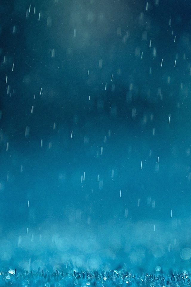 Wallpaper Blue Rain Finkle Nature Android wallpaper