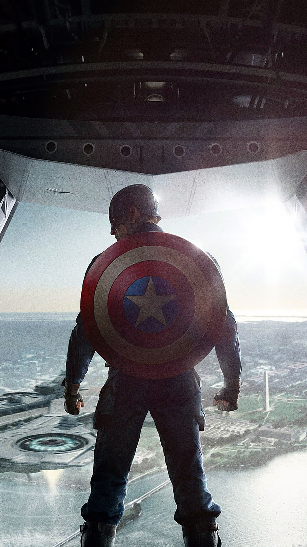 Wallpaper Captain America Soldier Face Film Hero Android wallpaper