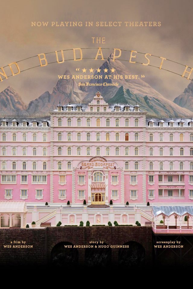 Wallpaper Grand Budapest Hotel Film Poster Android wallpaper