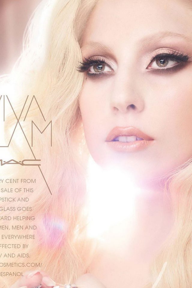 Wallpaper Lady Gaga Mac Face Girl Music Android wallpaper