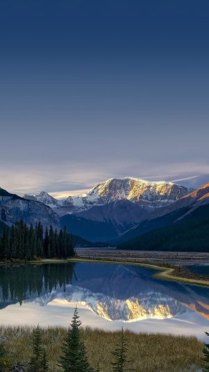 Wallpaper Mountain Lake Fantastic Nature Android wallpaper