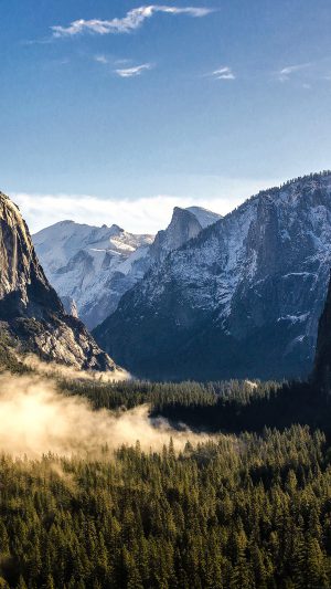 Wallpaper Yosemite Mountain Nature Android wallpaper