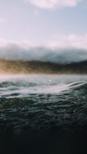 Water Nature River Dark Android wallpaper