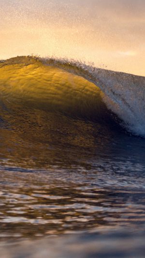 Wave Summer Nature Sea Android wallpaper