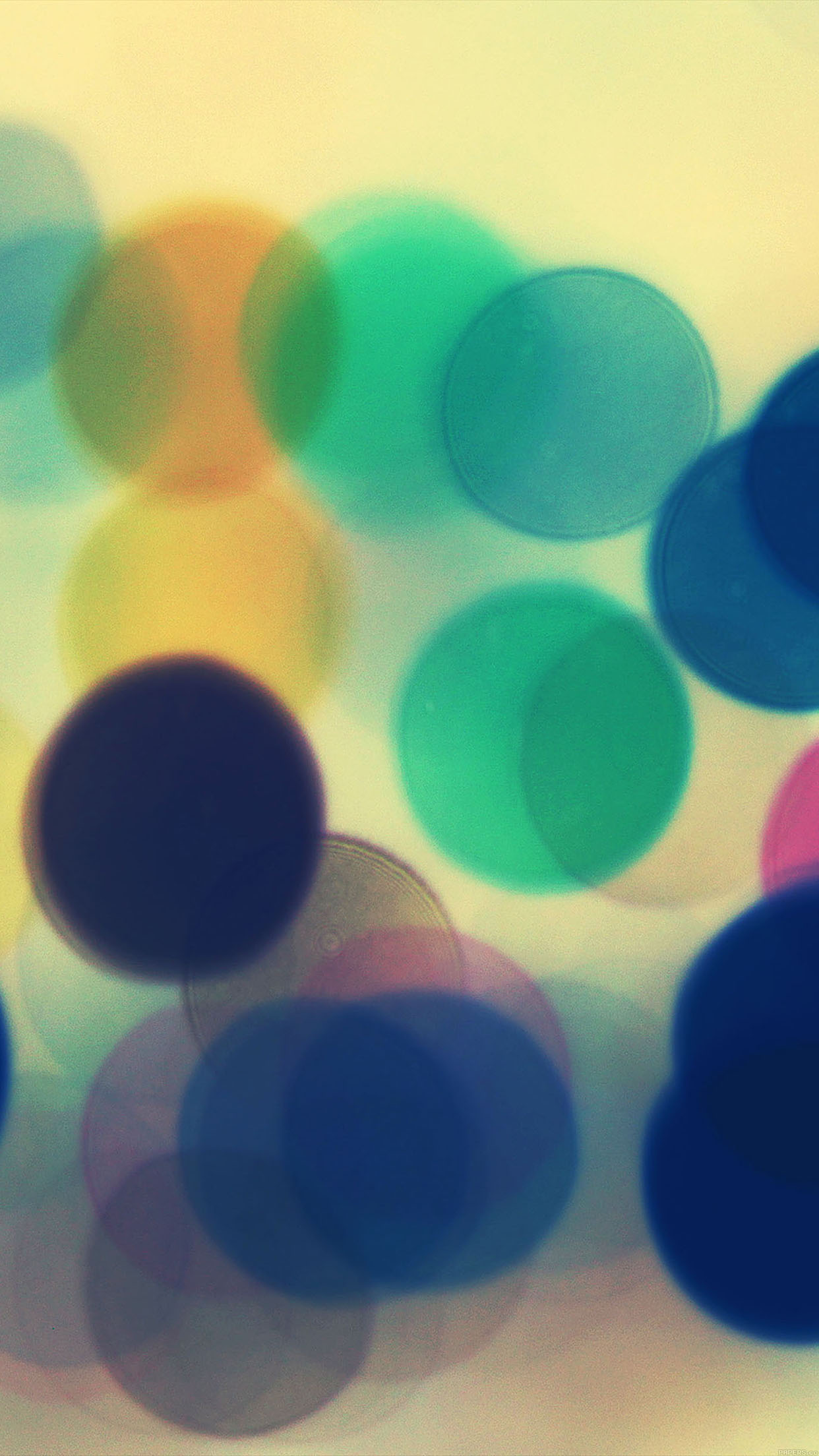 Blurred Lines B Bokeh Pattern Android wallpaper