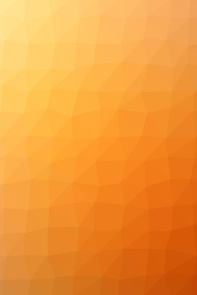 Orange Polygon Art Abstract Pattern Android wallpaper