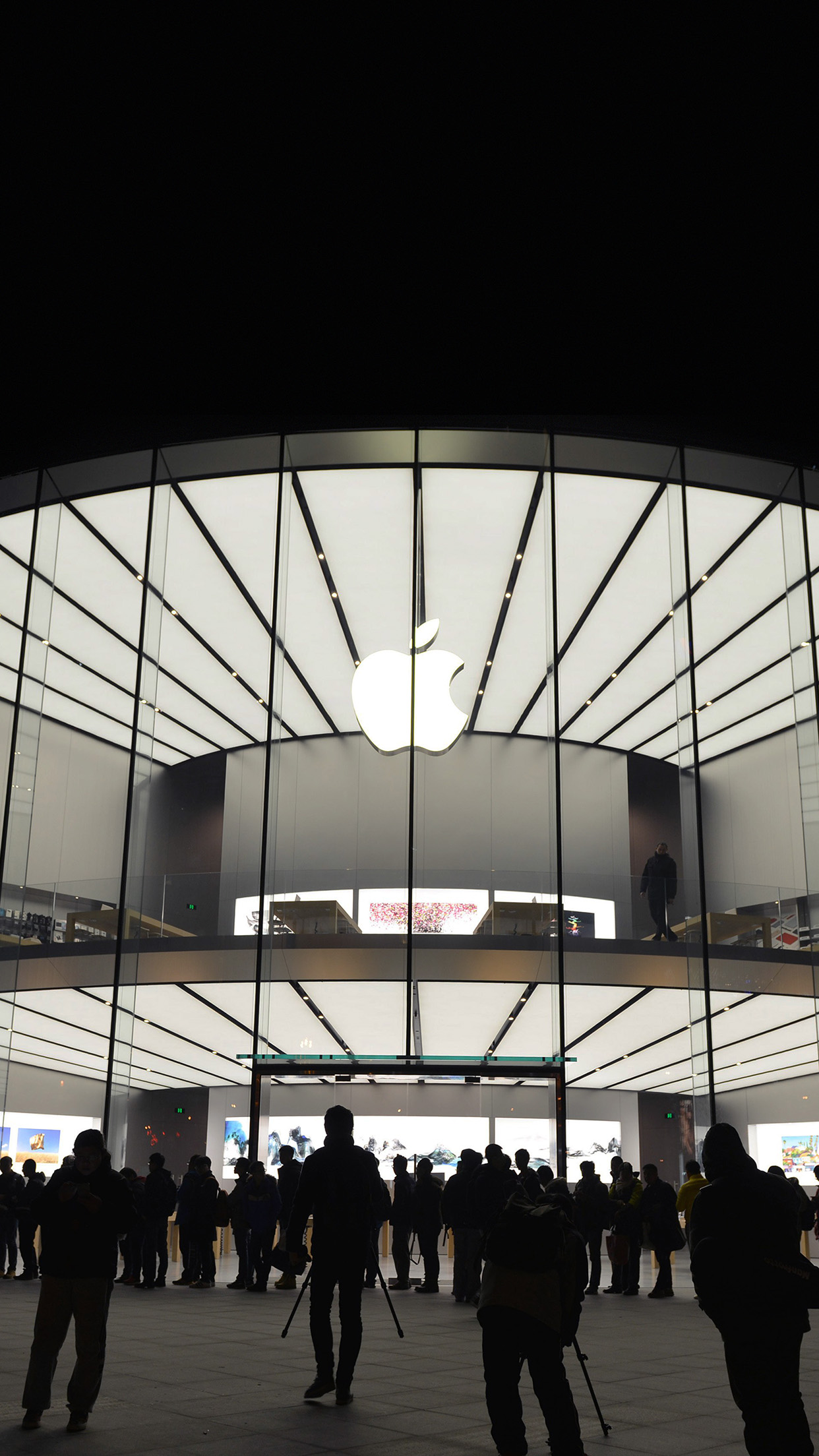 Photo Apple Store Event City Architecture Android wallpaper