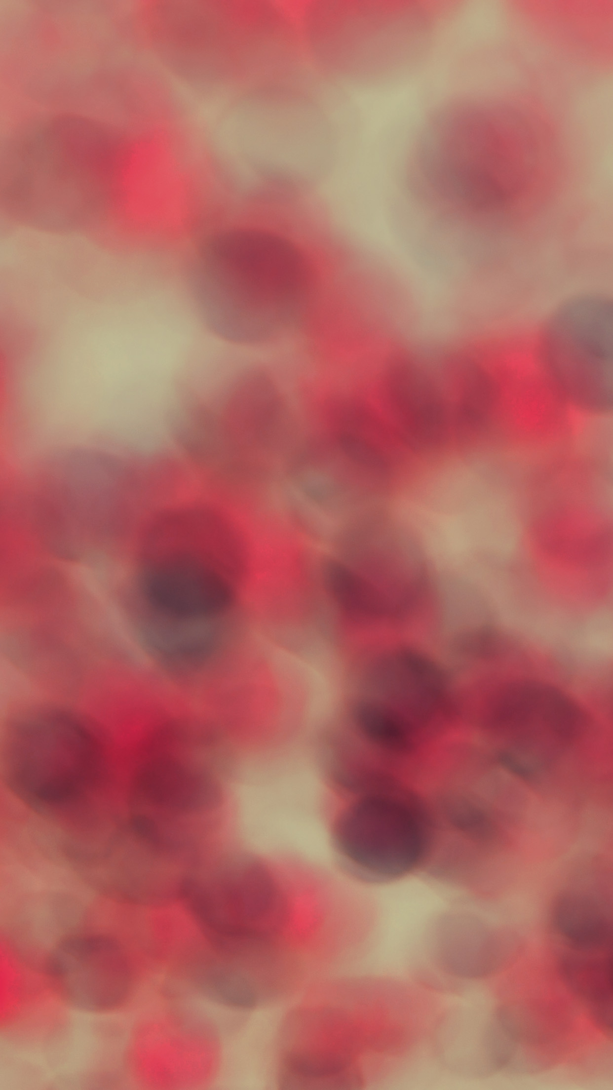 Red Bokeh Grass Pattern Android wallpaper
