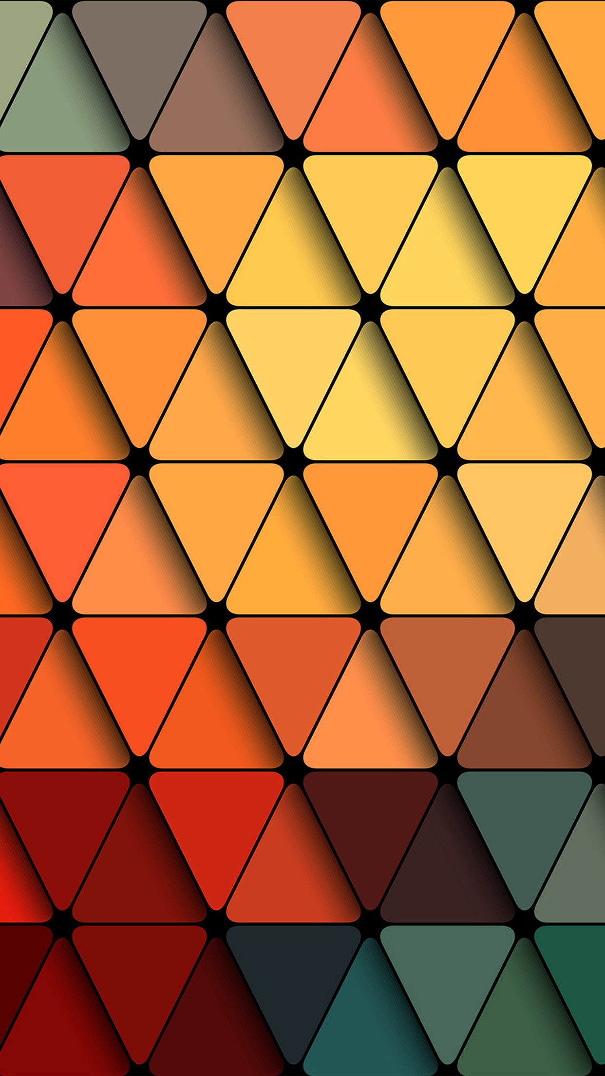 4k Uhd Wallpaper Background Art Windows Apple Android Mac Cgi Graphics  Abstract Colourful Triangles Stock Photo - Image of geometric, motion:  204380438