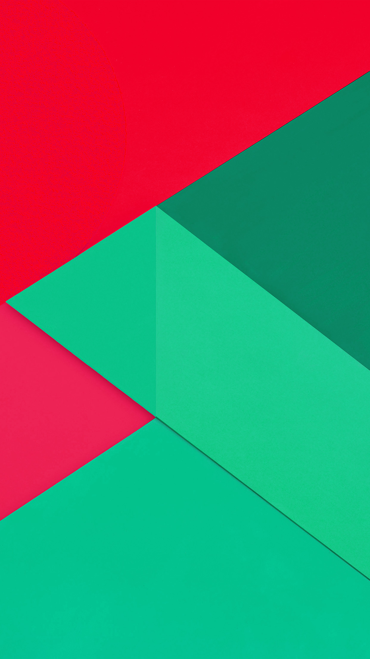 Android Marshmallow New Greener Red Pattern Android wallpaper