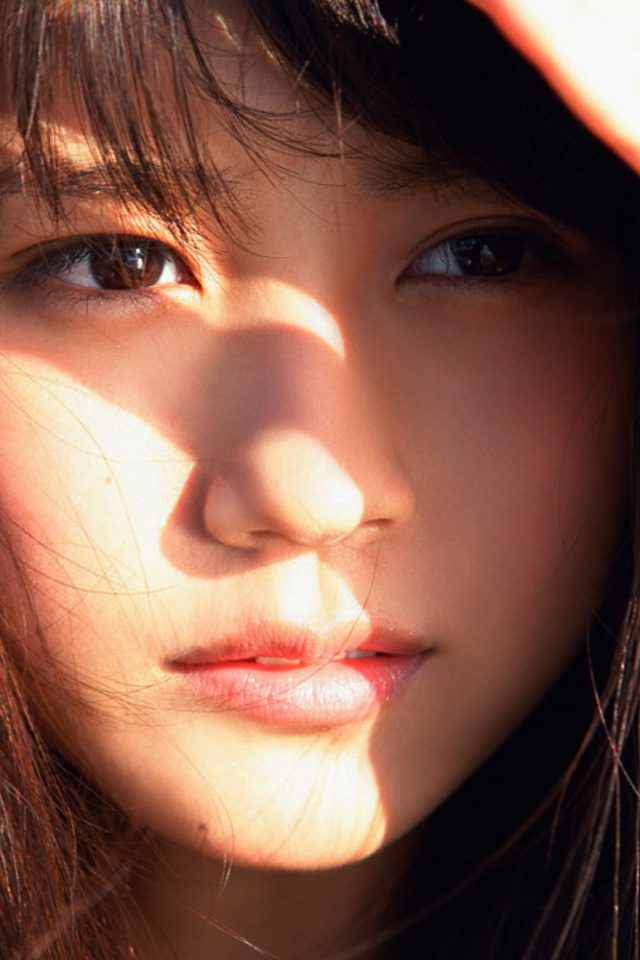 Arimura Kasumi Cute Japan Girl Face Summer Android wallpaper