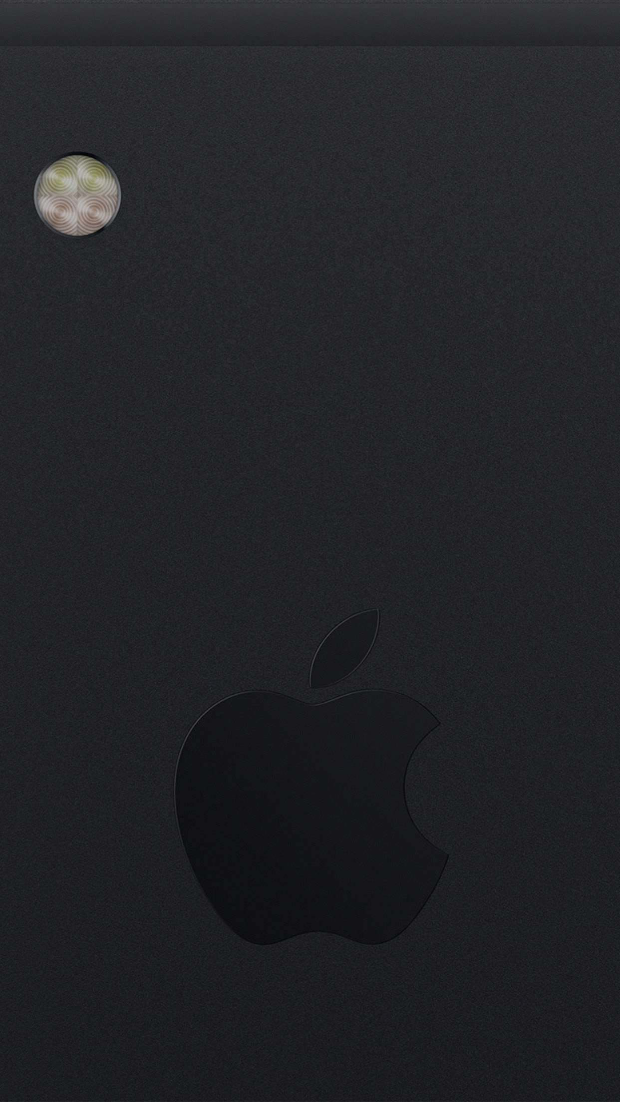 Back Iphone7 Black Apple Art Illustration Android wallpaper