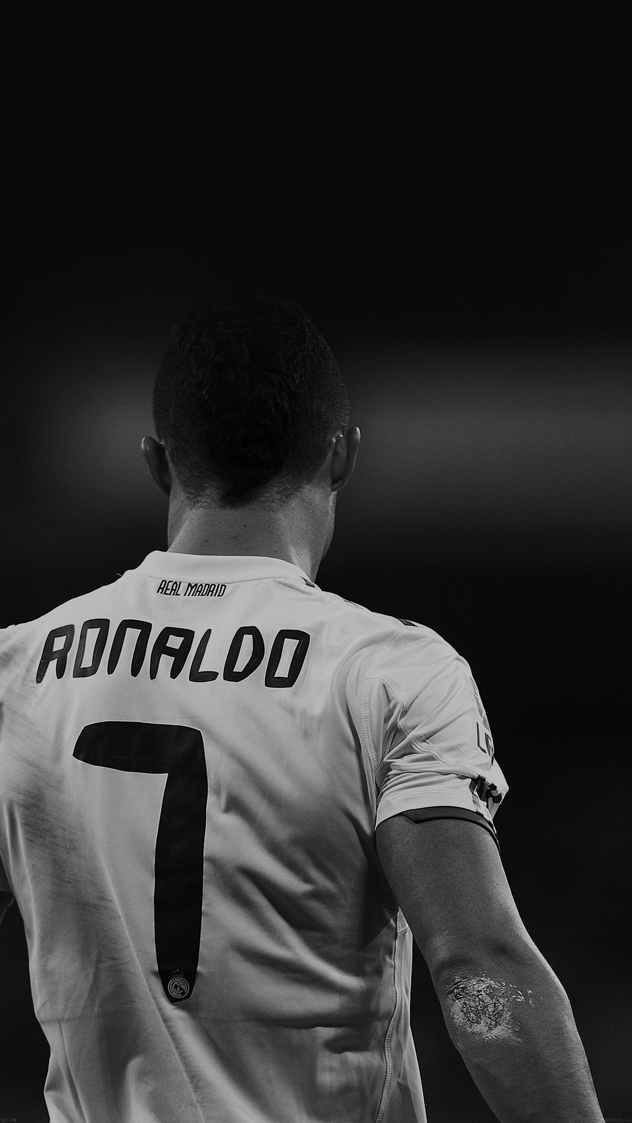 Cristiano Ronaldo 7 Real Madrid Soccer Dark Android ...