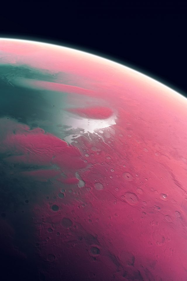 Earth Art Pink Dark Space Android wallpaper