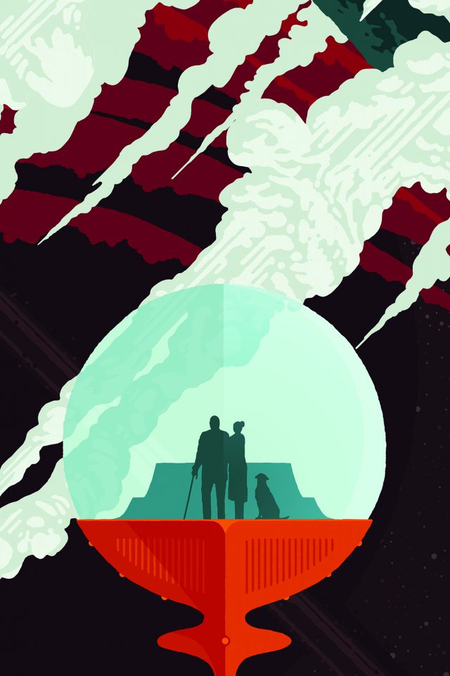 Elceladus Poster Art Illustration Space Android wallpaper