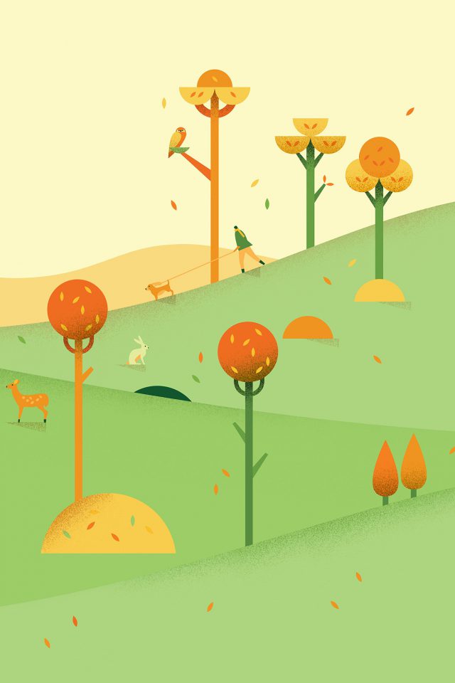 Google Lollipop September Mountain Animals Android wallpaper