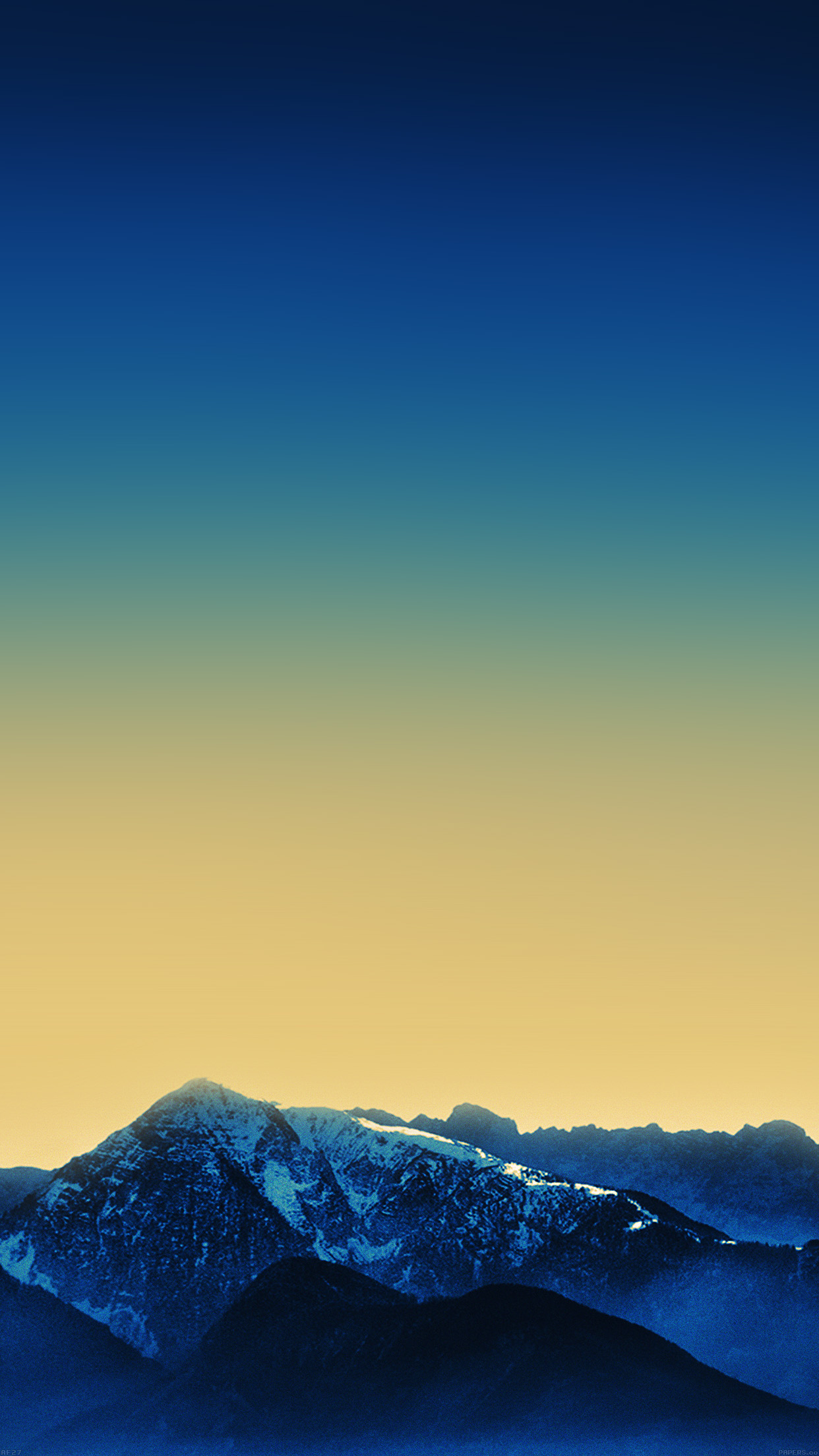 Ipad Air 2 Dark Blue Wallpaper Official Mountain Apple Art Android