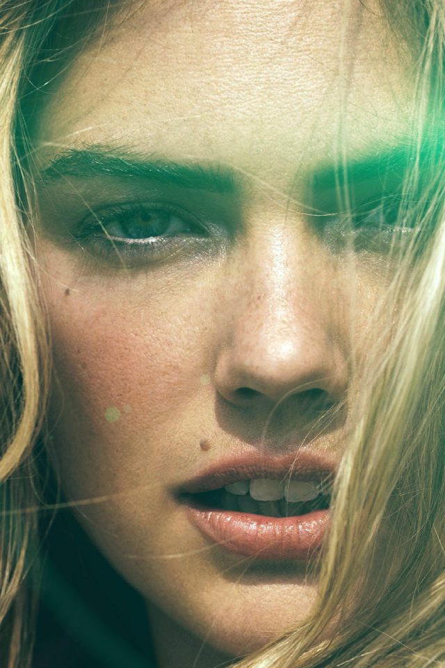 Kate Upton Face Photoshoot Hote Celebrity Model Flare Android wallpaper
