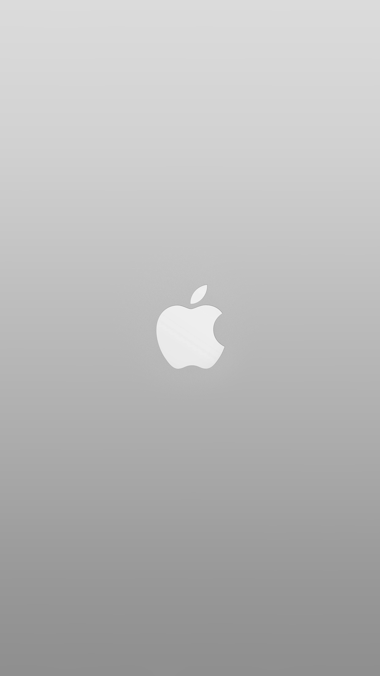 Logo Apple White Minimal Illustration Art Color Gray Android wallpaper