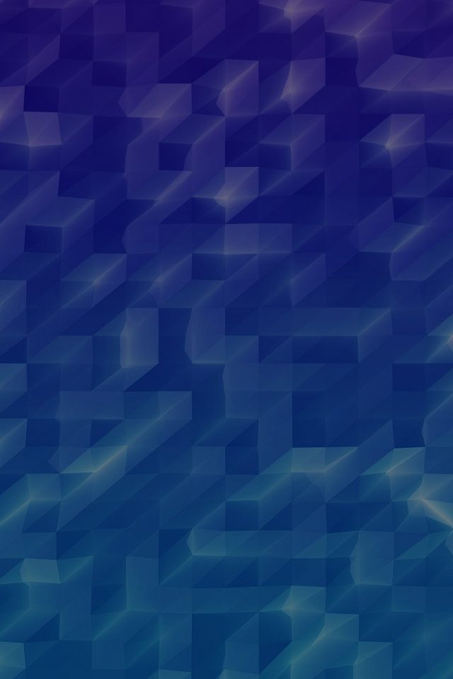 Low Poly Sea Blue Abstract Fun Pattern Android wallpaper