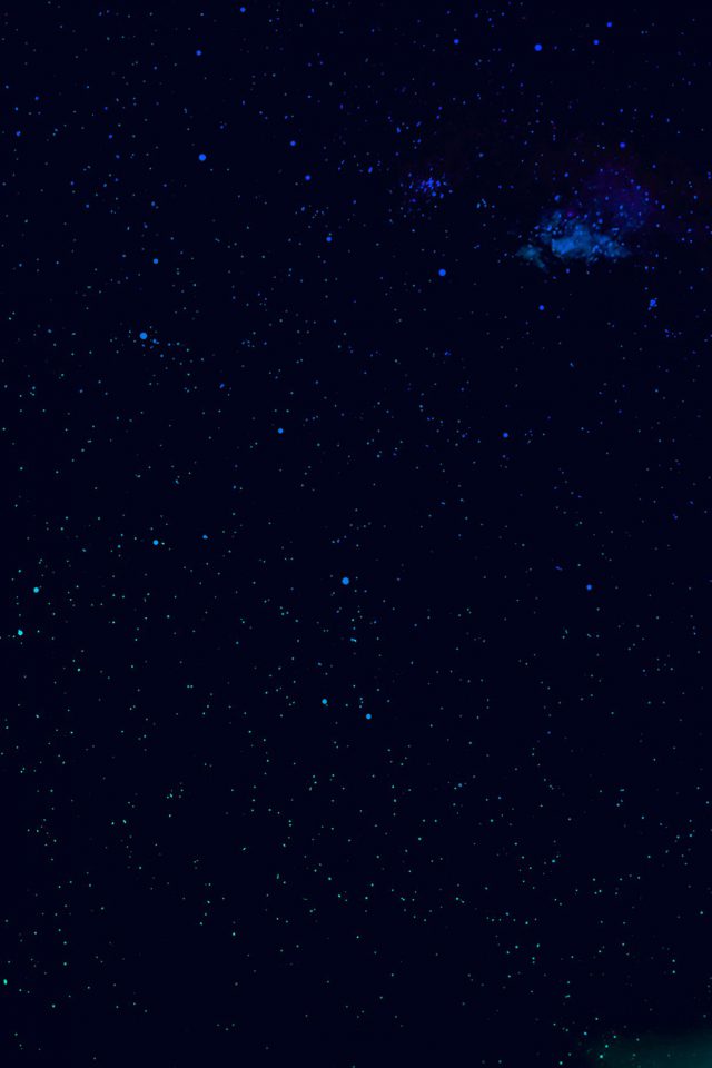 Night Sky Star Space Galaxy S6 Nature Blue Android wallpaper