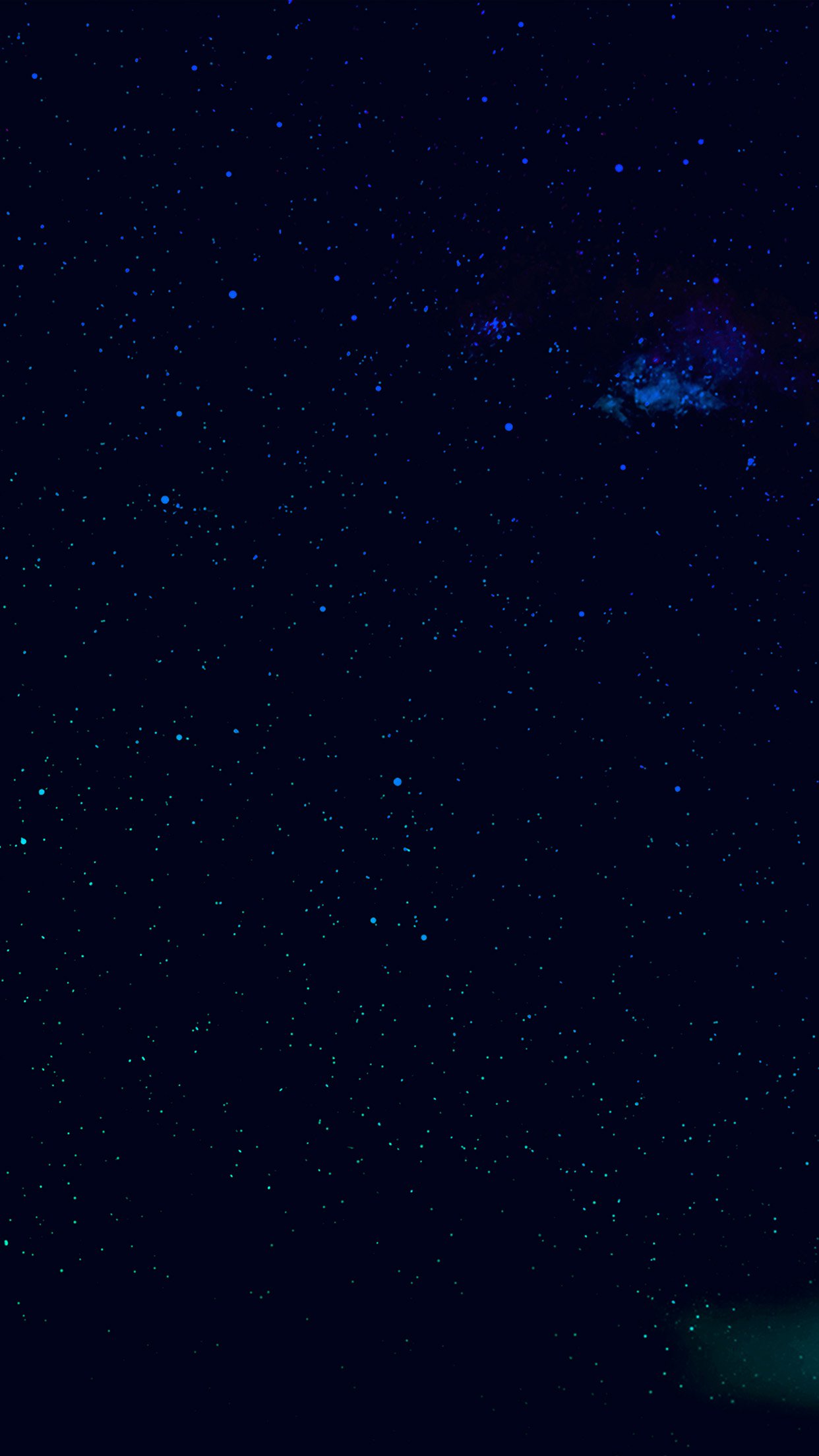Night Sky Star Space Galaxy S6 Nature Blue Android wallpaper