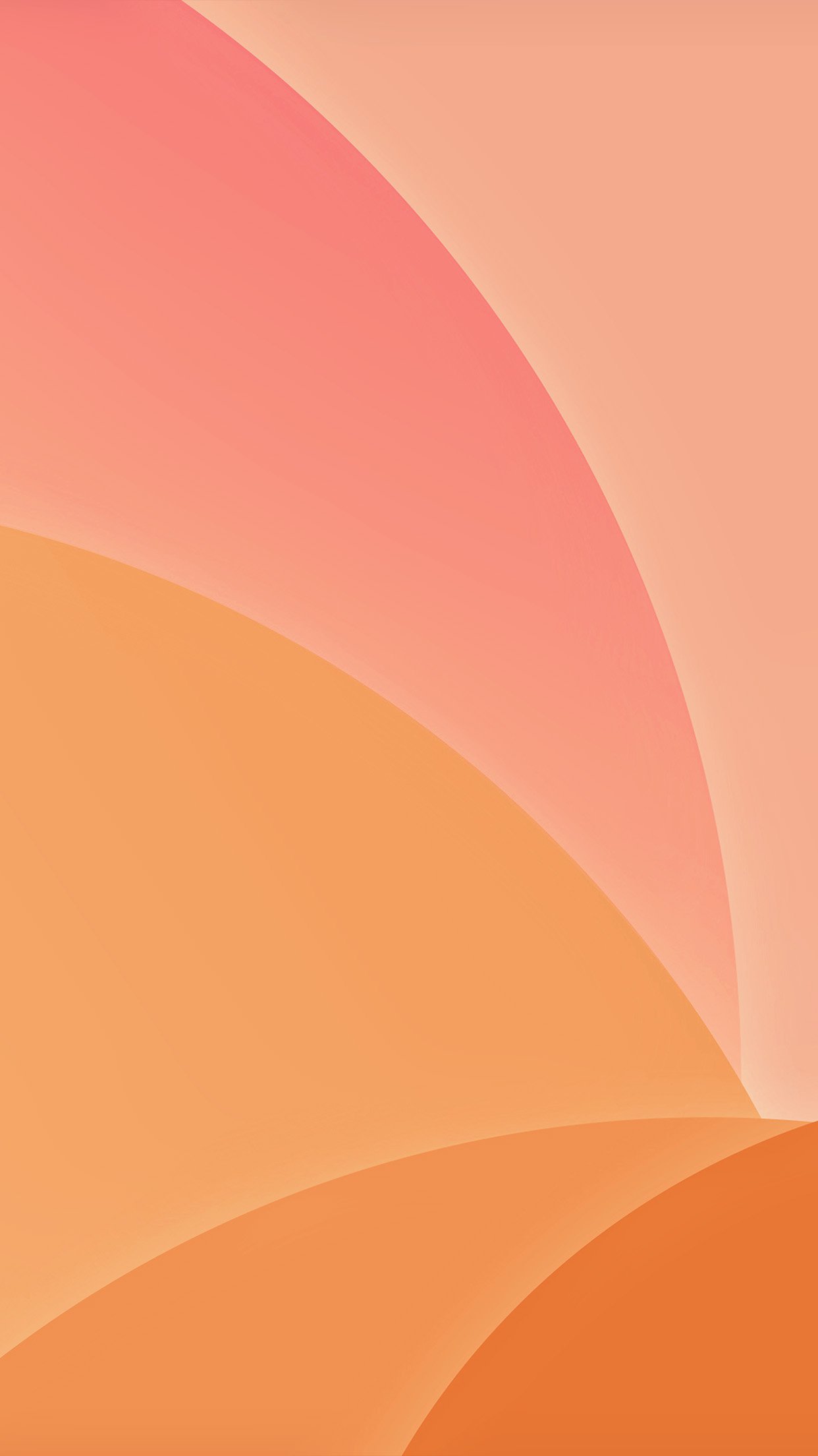 Orange Yellow Circle Art Abstract Shadow Pattern Android wallpaper