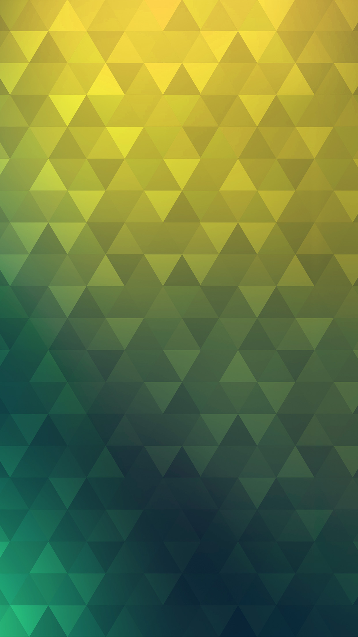Poly Yellow Blue Abstract Pattern Android wallpaper
