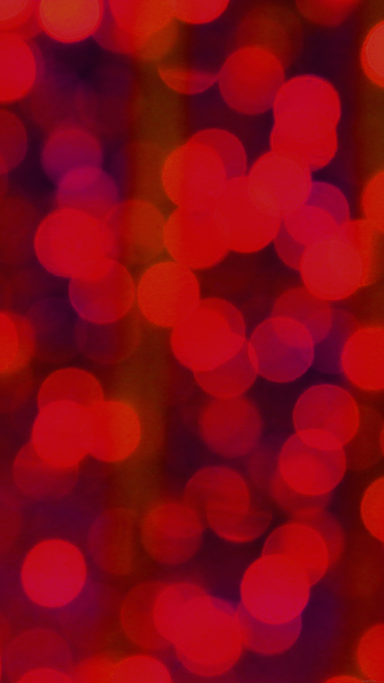 Red Bokeh Circle Abstract Pattern Android wallpaper