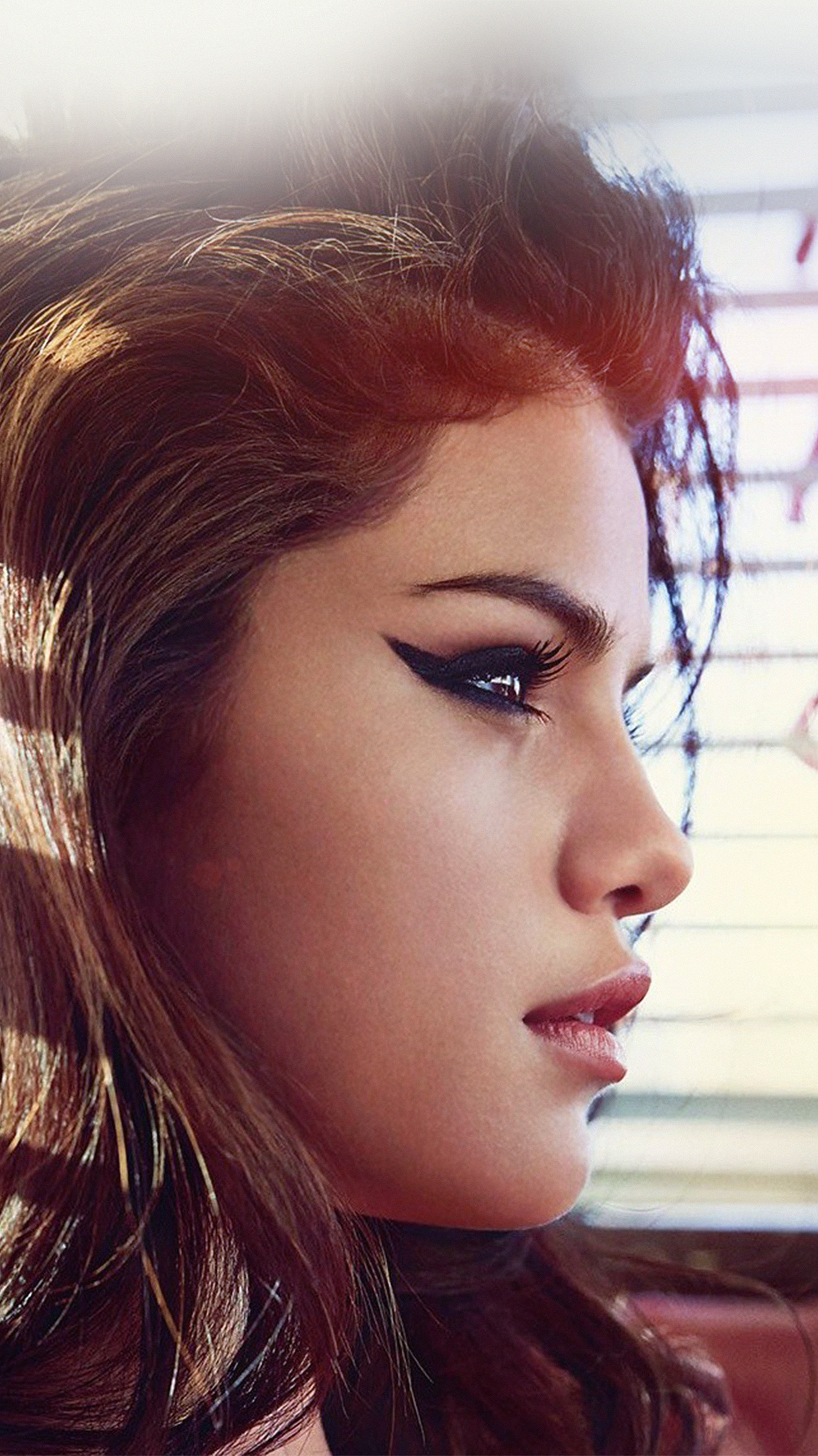 Selena Gomez Face Cute Android wallpaper