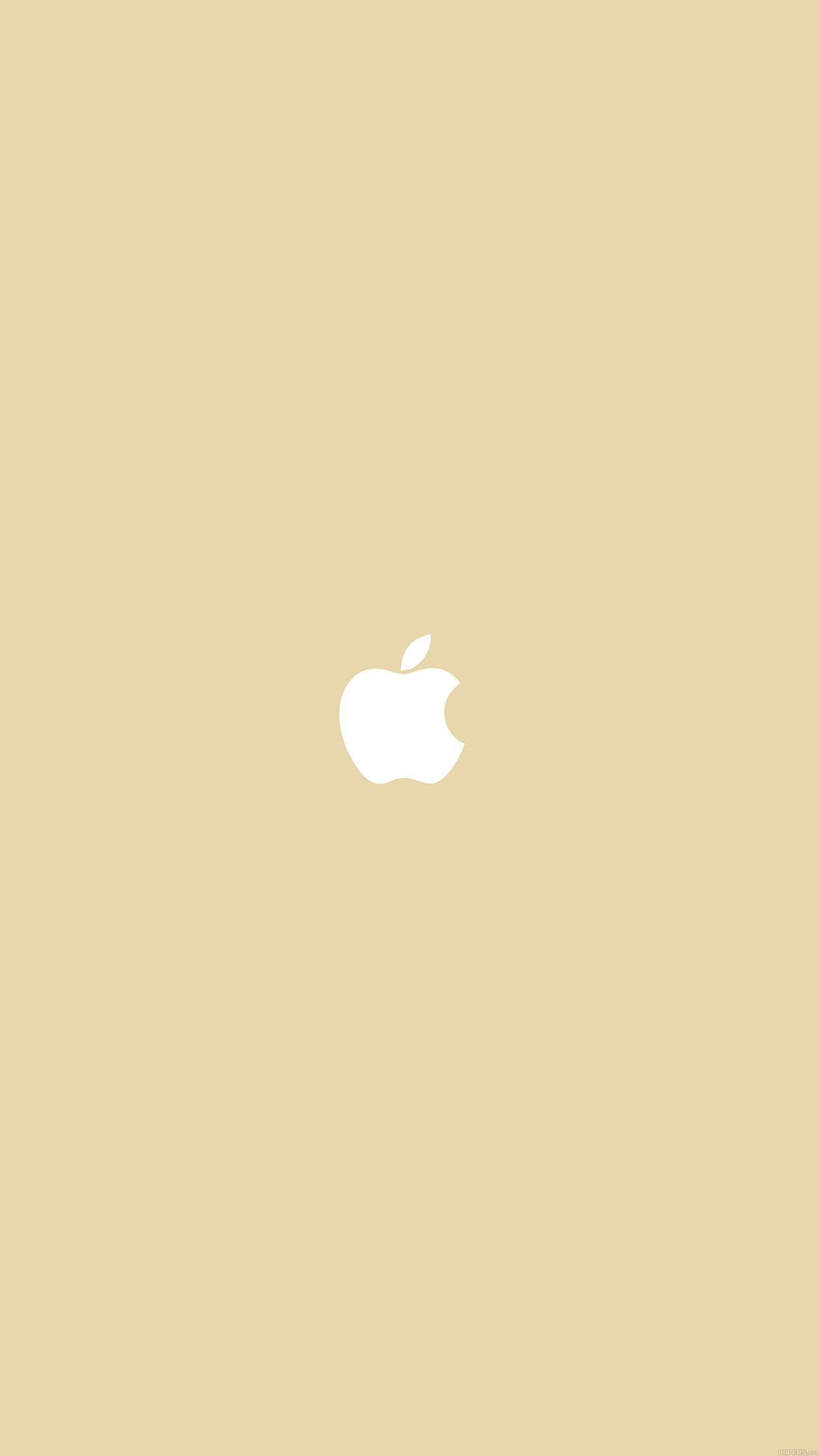Simple Apple Logo Gold Minimal Android Wallpaper Android Hd Wallpapers
