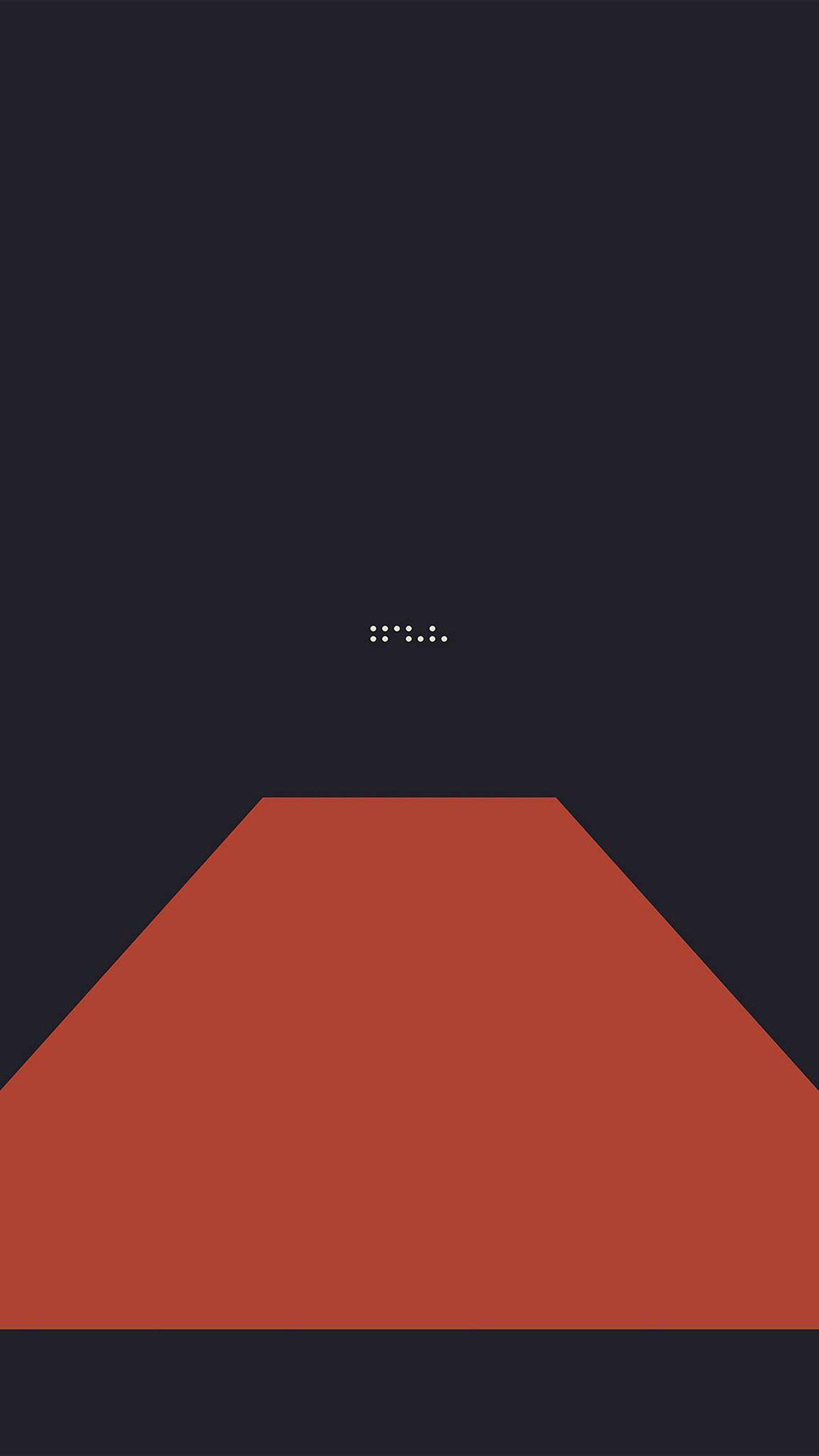 Simple Tycho Red Dark Abstract Minimal Art Illustration Android wallpaper