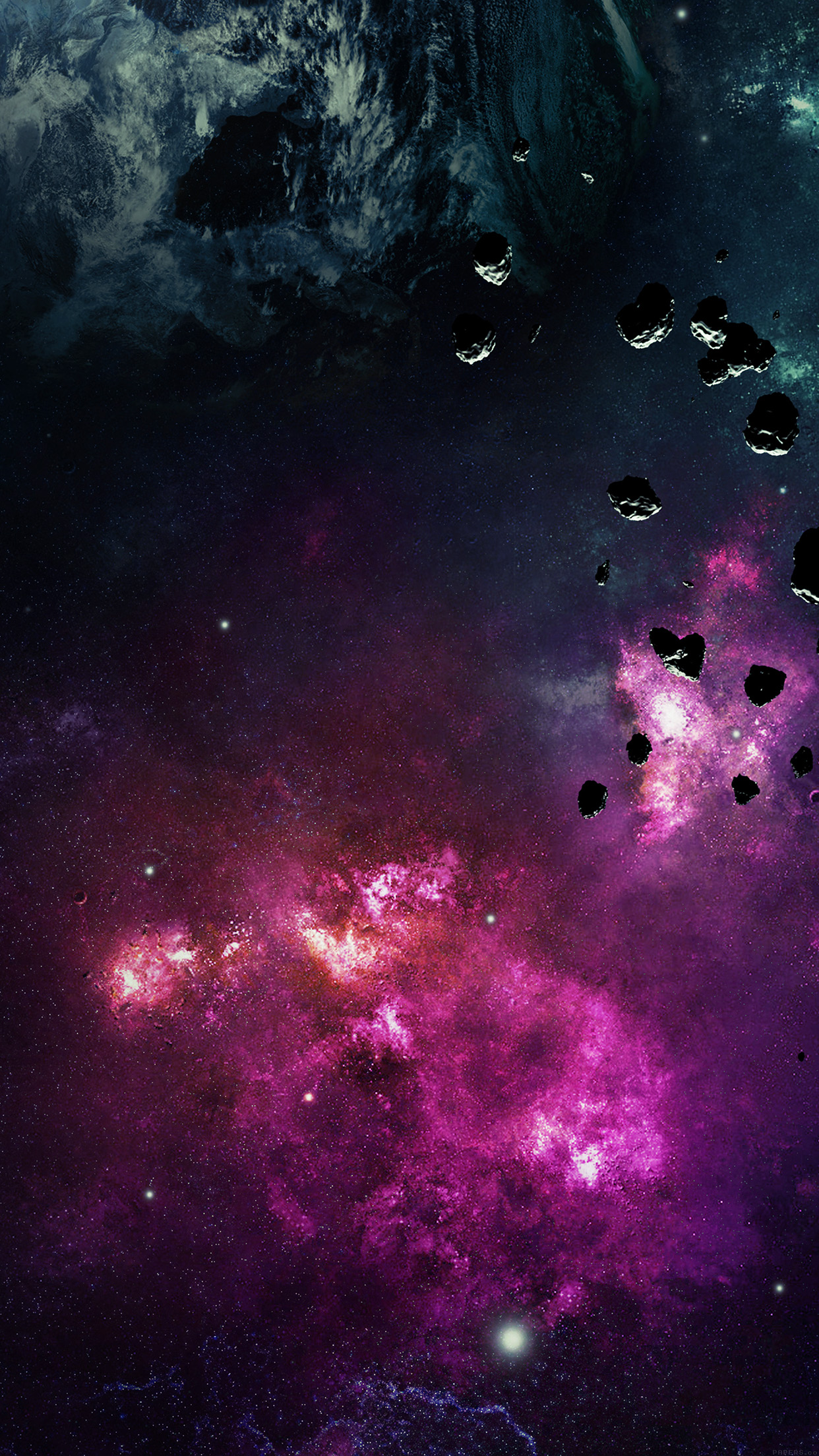 Space Planet Stars Stellar Dark Nature Android wallpaper