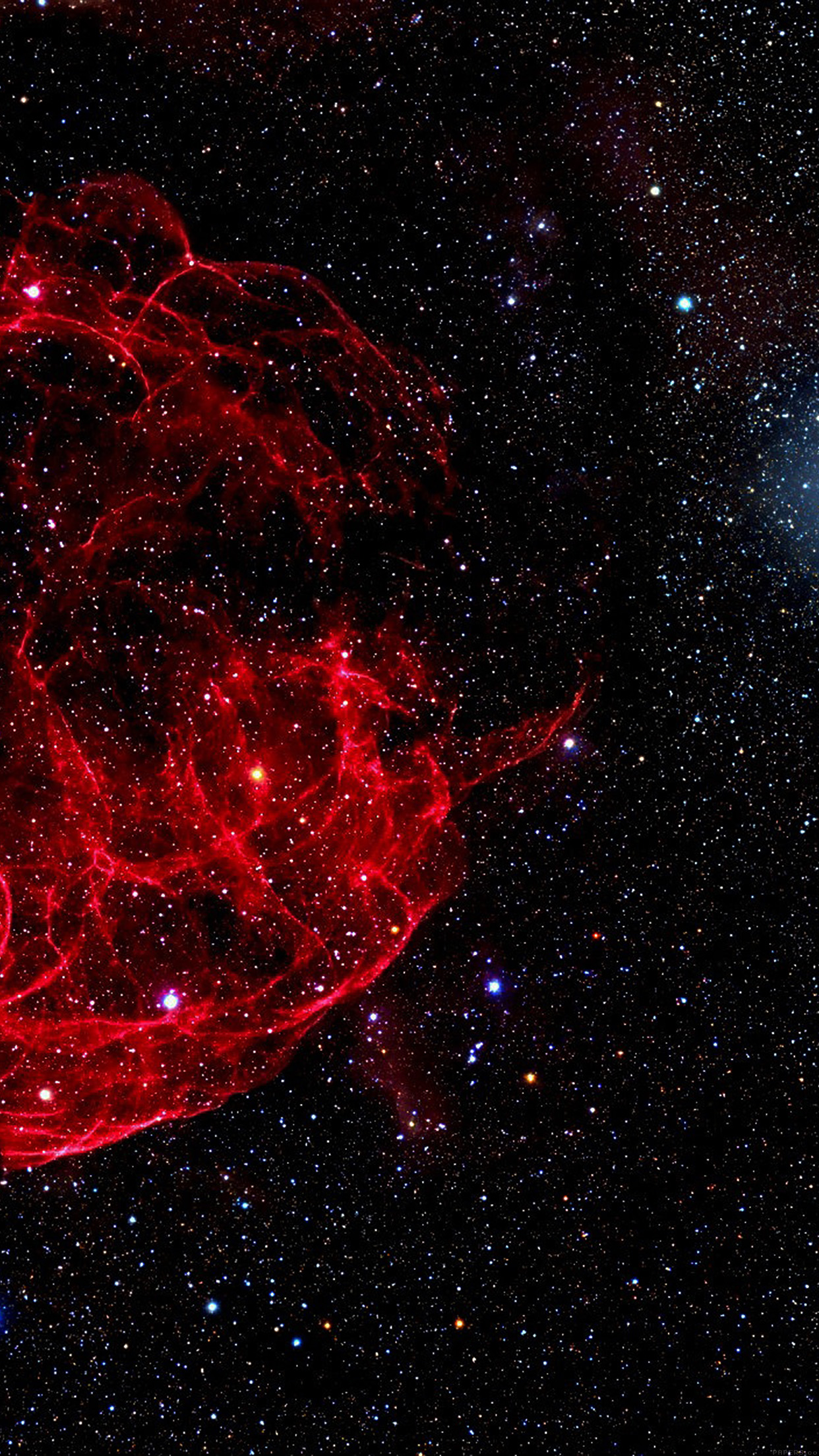 Space Red Bigbang Star Art Nature Android wallpaper