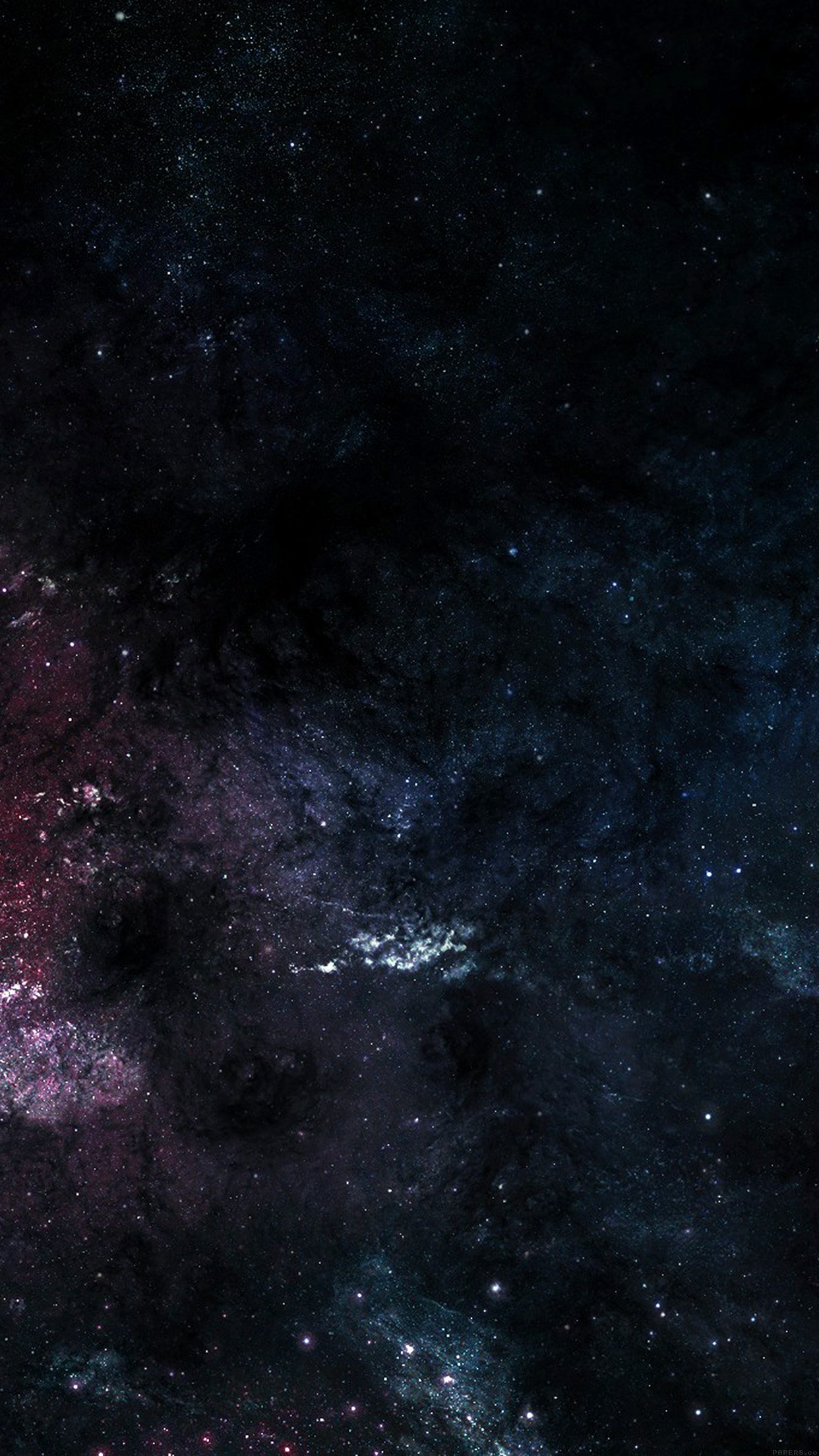 Space Star Dark Night Sky Pattern Android wallpaper
