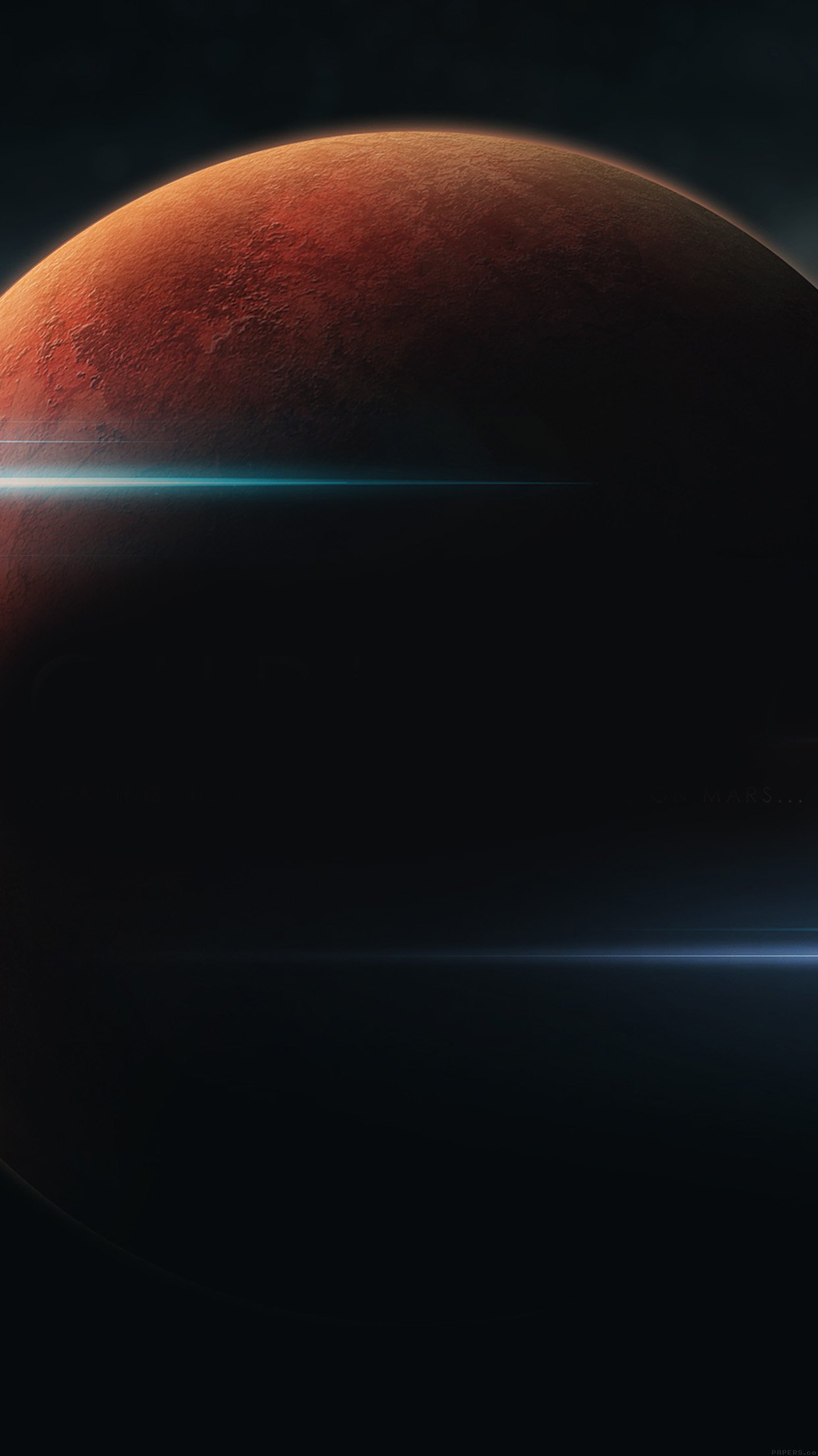 Universe Nasa Mars Space Planet Art Android wallpaper