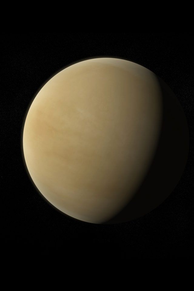 Venus Space Art Minimal Nature Android wallpaper