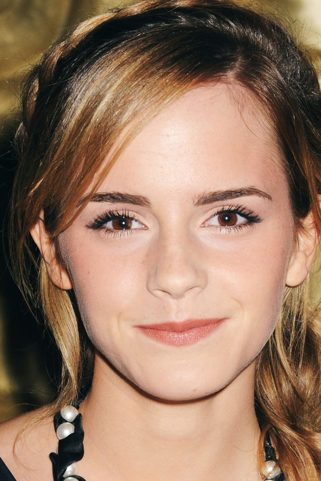 Wallpaper Emma Watson Dress Girl Face Android wallpaper