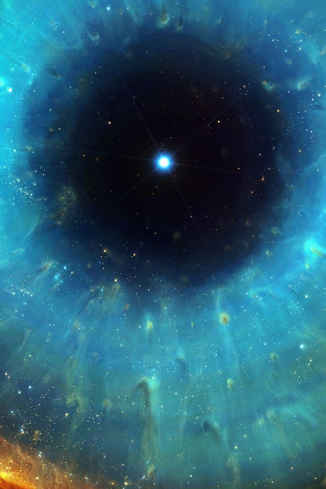 Wallpaper Galaxy Eye Center Space Stars Android wallpaper