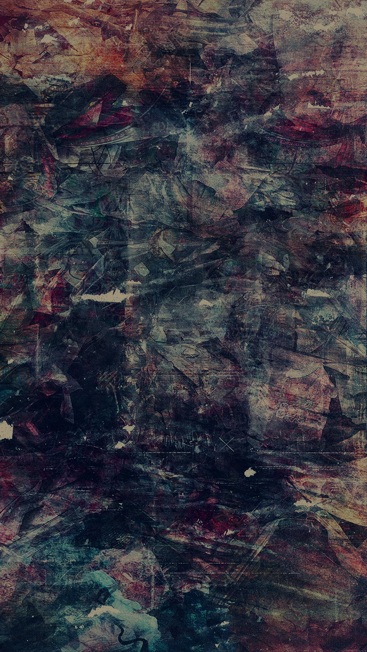 Wonder Lust Art Illust Grunge Abstract Dark Android wallpaper
